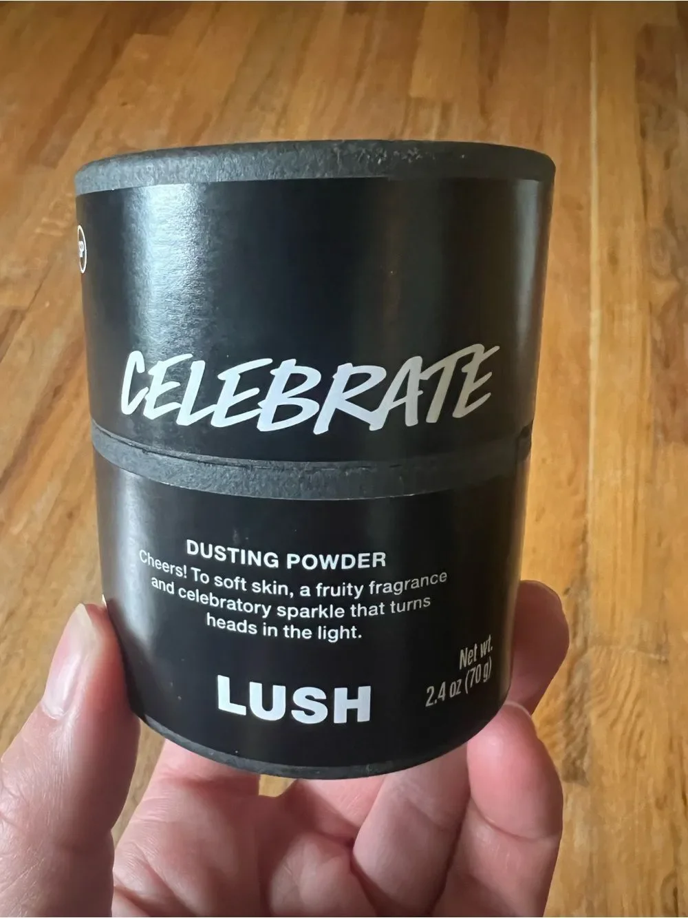 Lush Limited Edition CELEBRATE DUSTING POWDER 2.4 oz DISCONTINUED SEALED